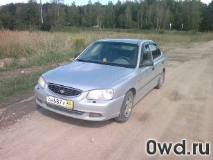 Битый автомобиль Hyundai Accent