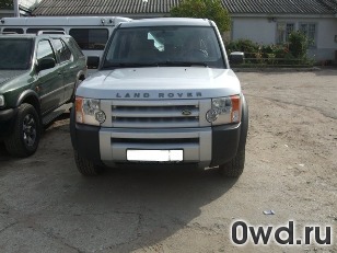 Битый автомобиль Land Rover Discovery