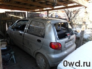 Битый автомобиль Daewoo Matiz