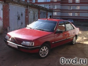 Битый автомобиль Peugeot 405