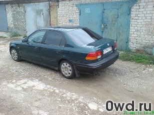 Битый автомобиль Honda Civic